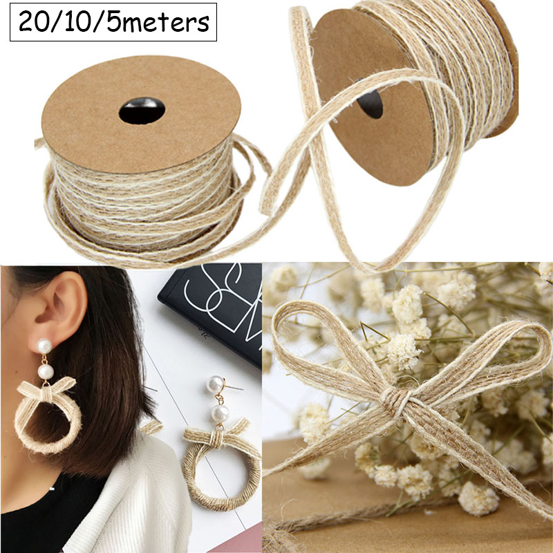 Twine Jute Natural - 20/10/5 متر حبل الجوت الطبيعي الحبل
