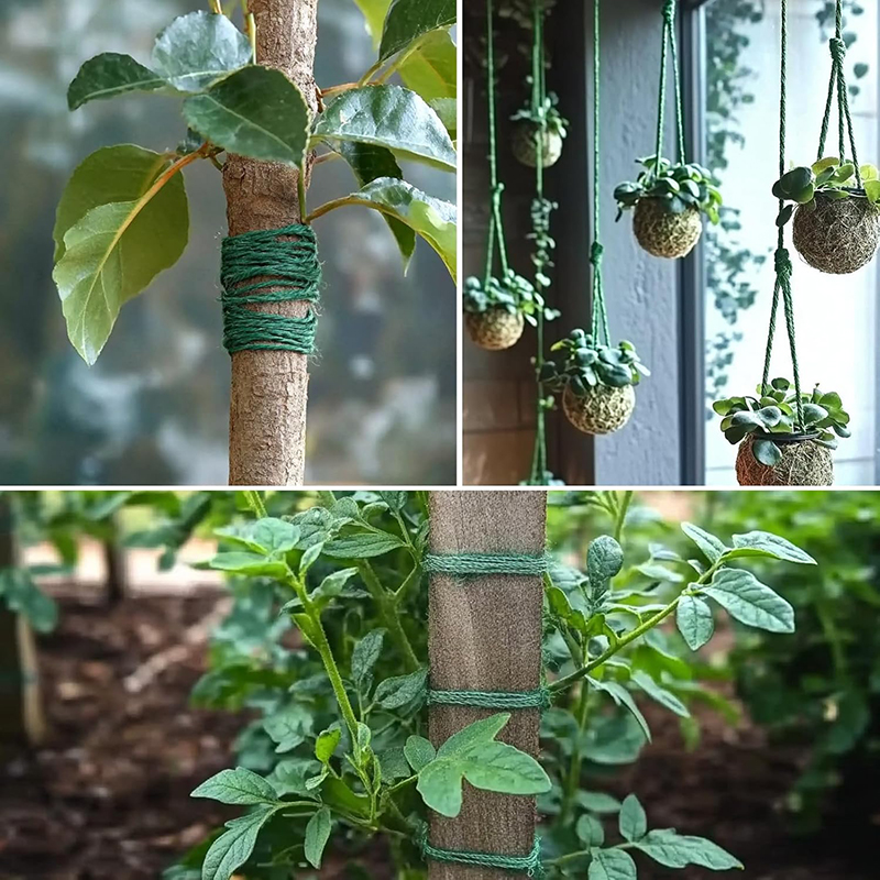1/2 لفة حبل جوت طبيعي للحديقة  - مراجعة Twine Jute Natural وسعره