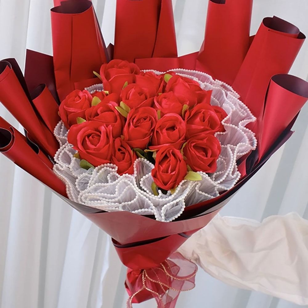 شبك دانتيل لتغليف باقات الزهور - مراجعة Florist Supply House وسعره