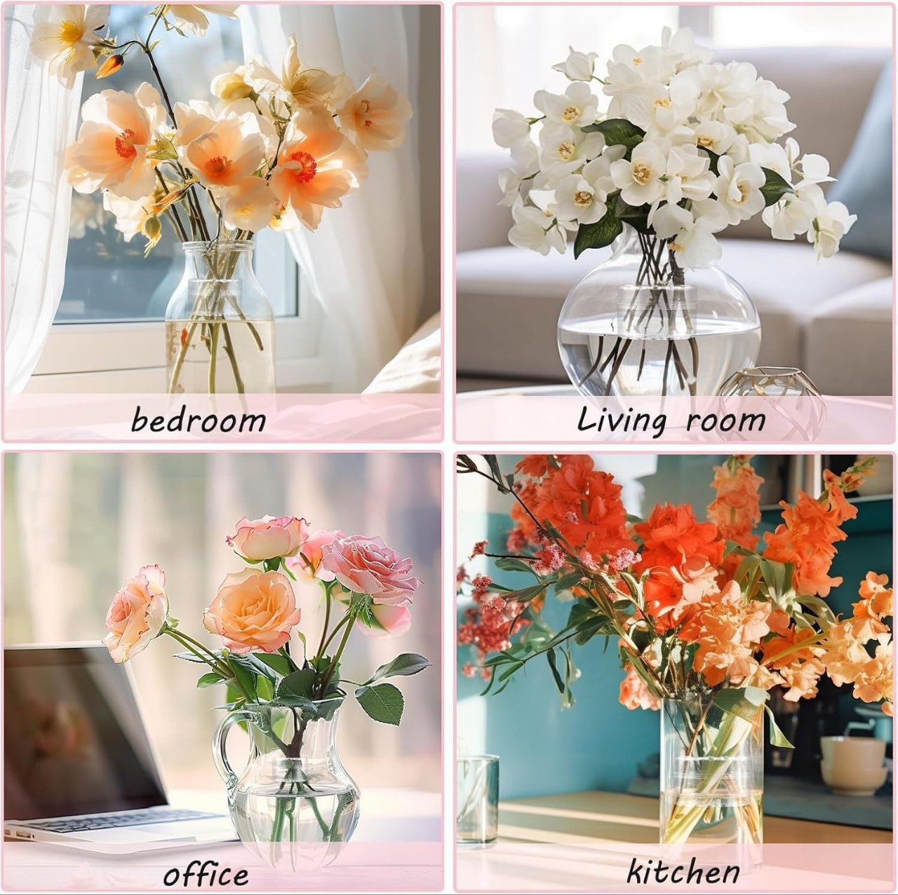 حامل سيقان زهور حلزوني للإيكيب - مراجعة Florist Supply Vases وسعره