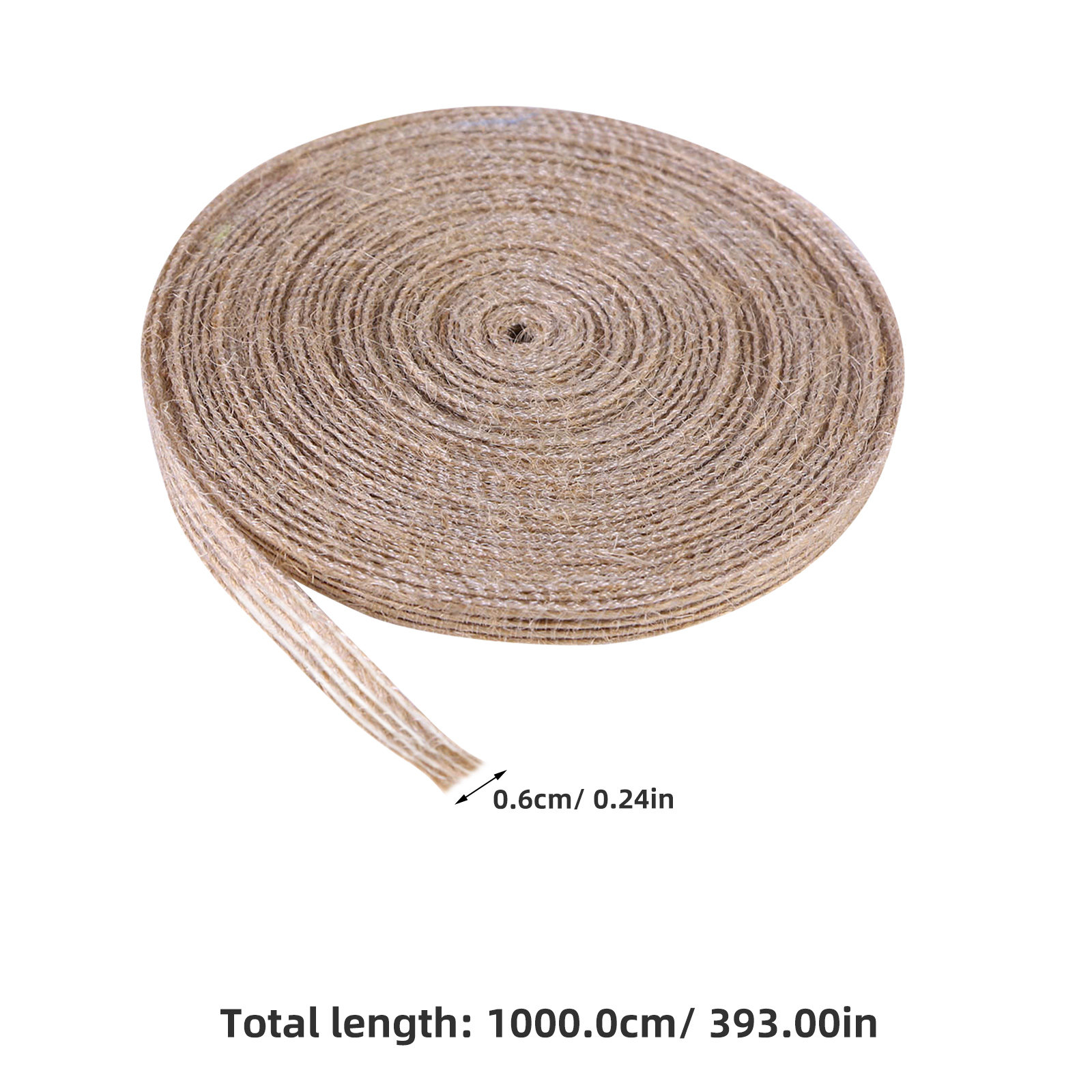 2 لفة من شريط الخيش الطبيعي، ح - مراجعة Twine Jute Natural وسعره