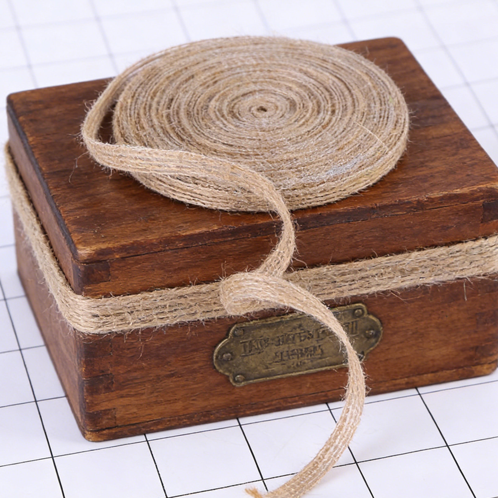 2 لفة من شريط الخيش الطبيعي، ح - مراجعة Twine Jute Natural وسعره