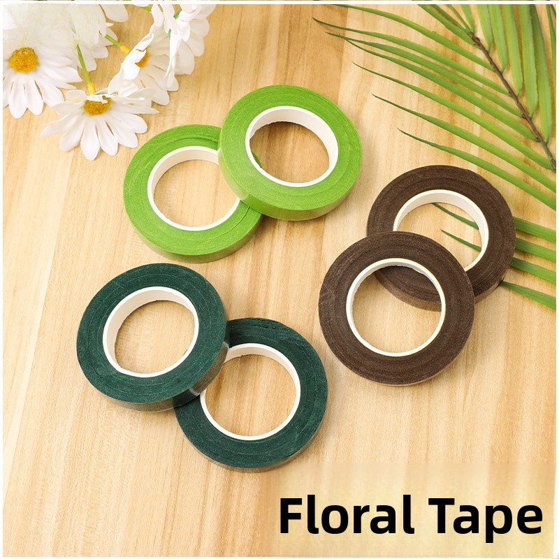شريط لاصق أخضر ملتوي يدوي الصن - مراجعة Floral Tape Green وسعره