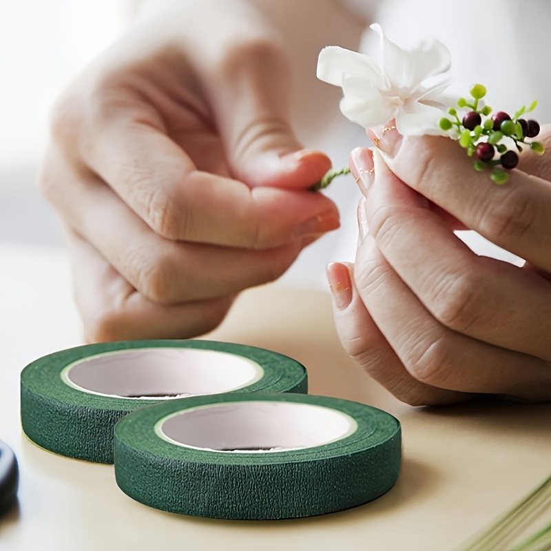 1. 8 قطع من شريط الزهور الأخضر - مراجعة Floral Tape Green وسعره