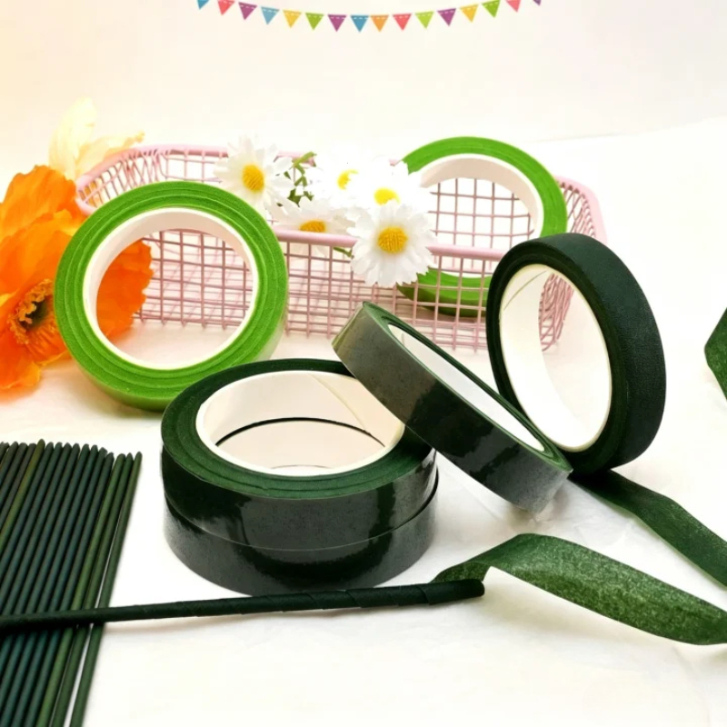 شريط لاصق أخضر مقاوم للماء لتز - مراجعة Floral Tape Green وسعره