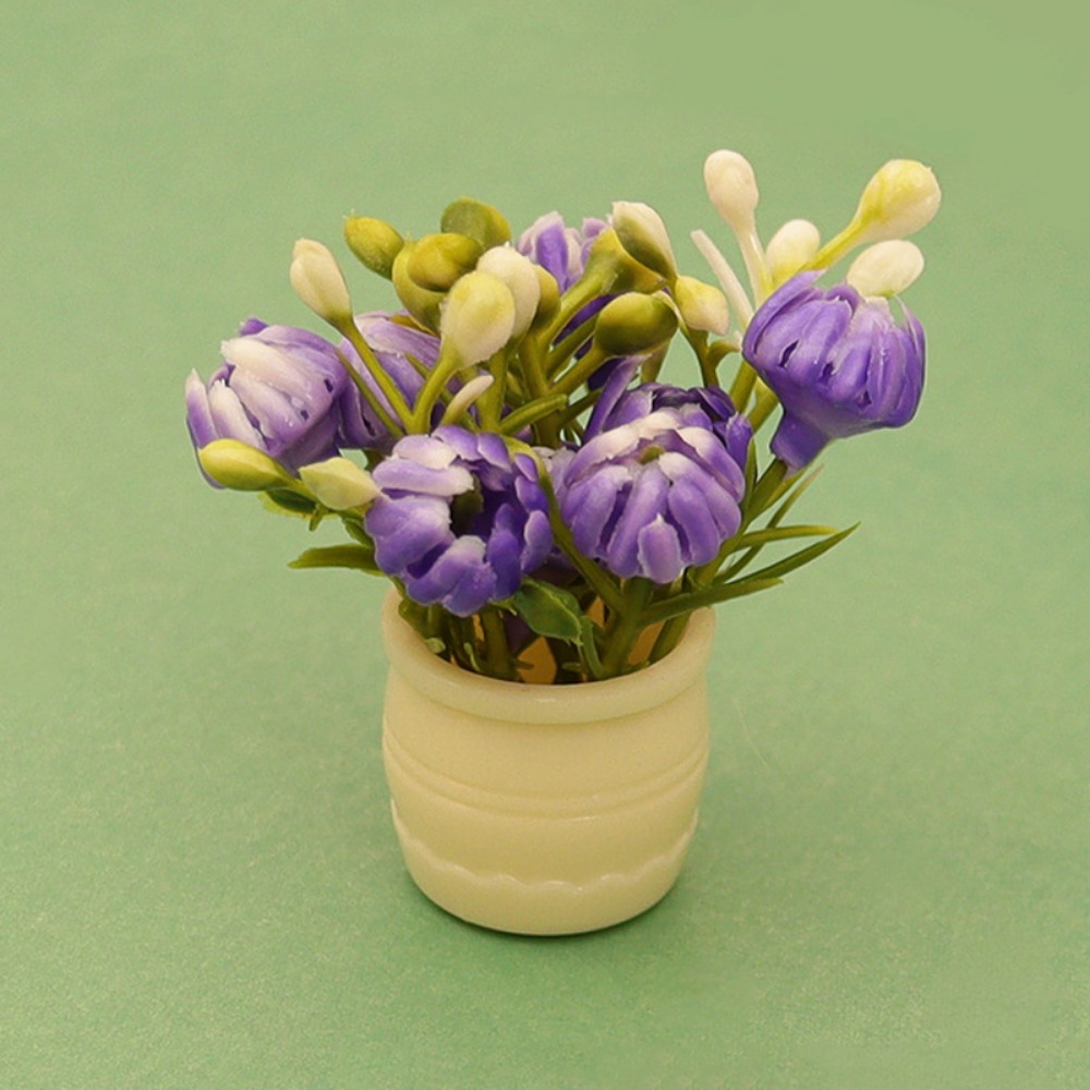 مزهرية مصغرة لبيت الدمى بمقياس - مراجعة Florist Supply Vases وسعره